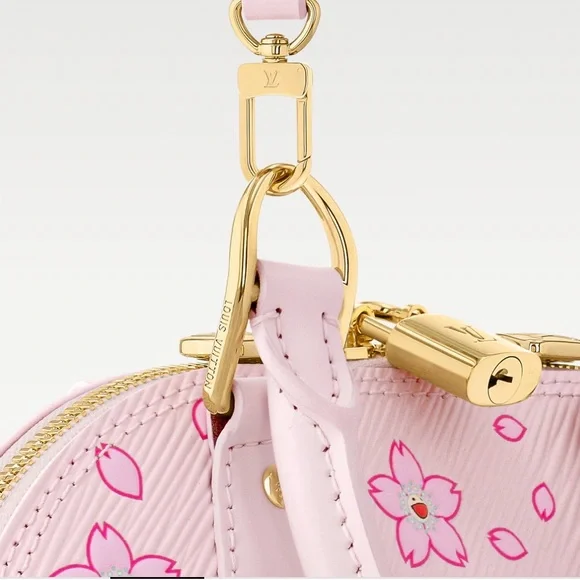 Sold-Louis Vuitton Murakami Cherry Blossom Alma BB - Picture 4 of 5